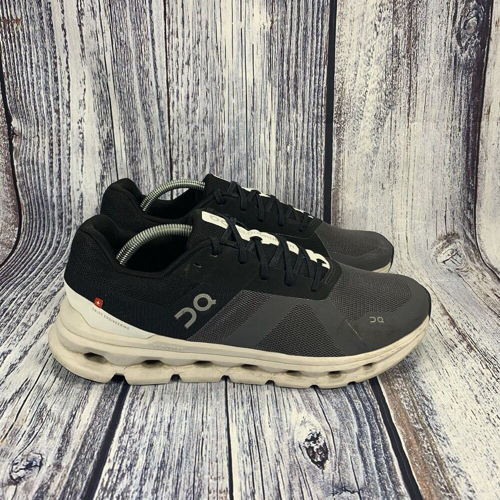 On Cloudrunner Eclipse Frost Black Sneakers Men’s Size 11